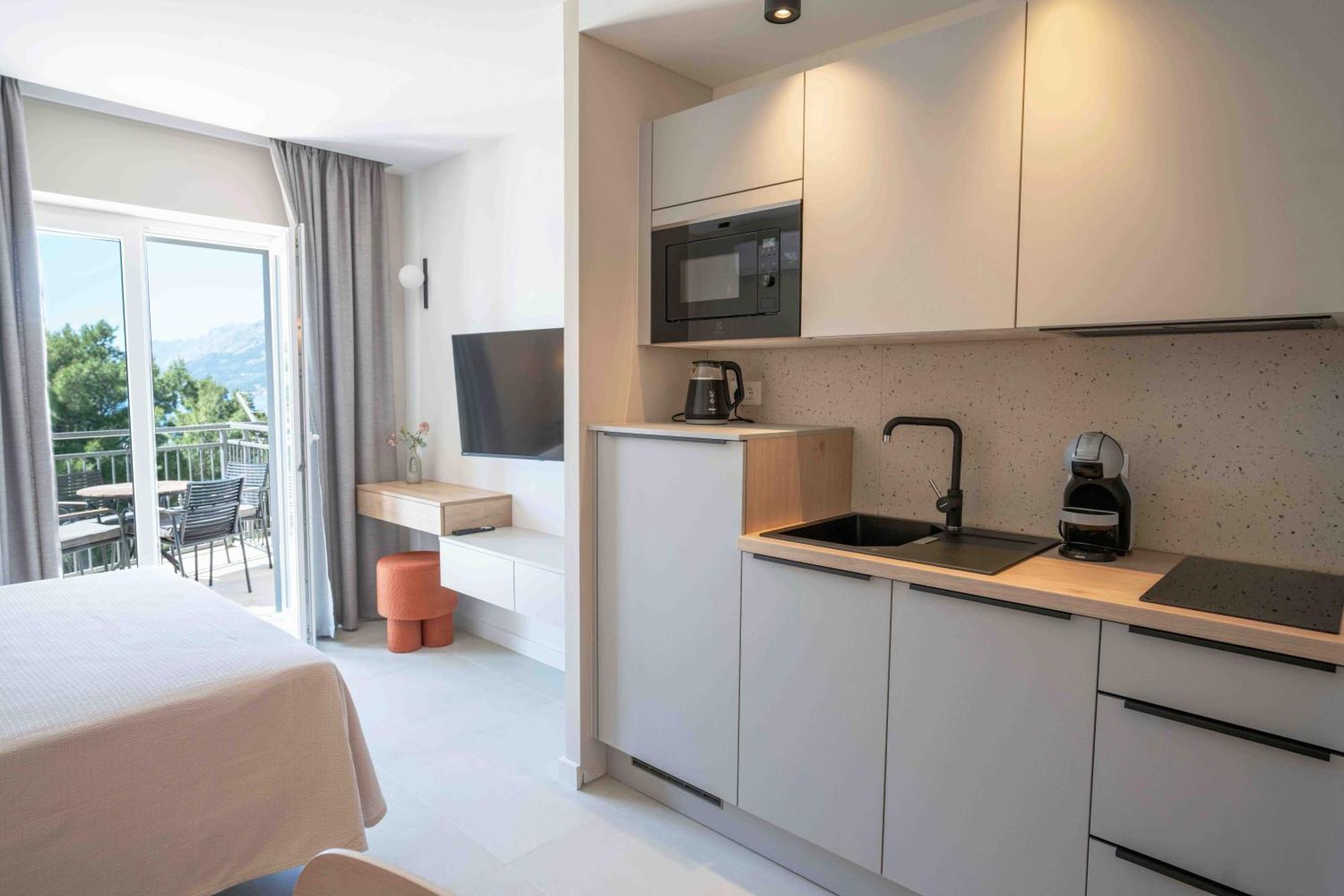 Sea View Apartment Gin Brela Exteriér fotografie